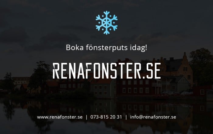 Fönsterputs Eskilstuna Vinter