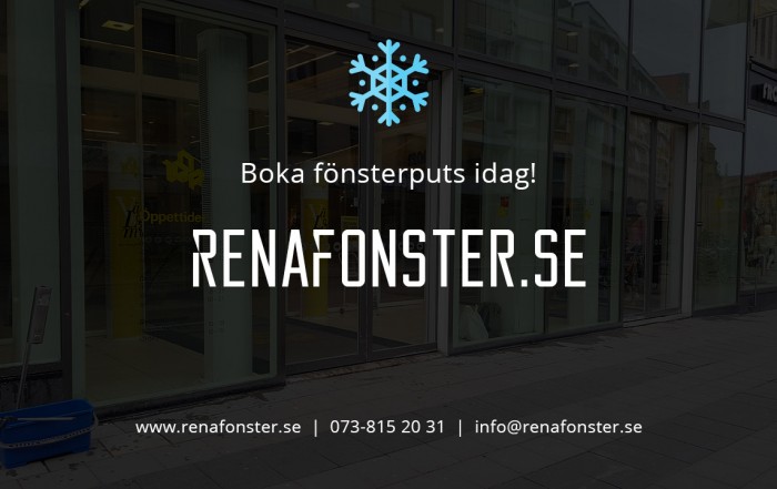Fönsterputs Västerås Vinter Minusgrader